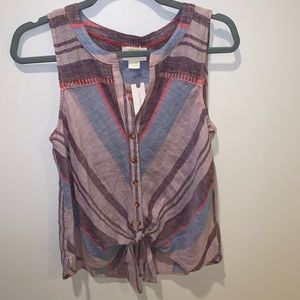 NWT Anthropologie Tank Top Size 8